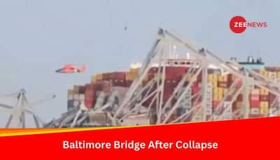 Watch: Fresh Day Time Video Of Baltimore Bridge After Collapse; All Crew Members Are Indian, Says Ship Firm