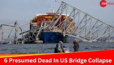 US Bridge Collapse: Six Workers Presumed Dead After Ship Knocks Down Baltimore Bridge