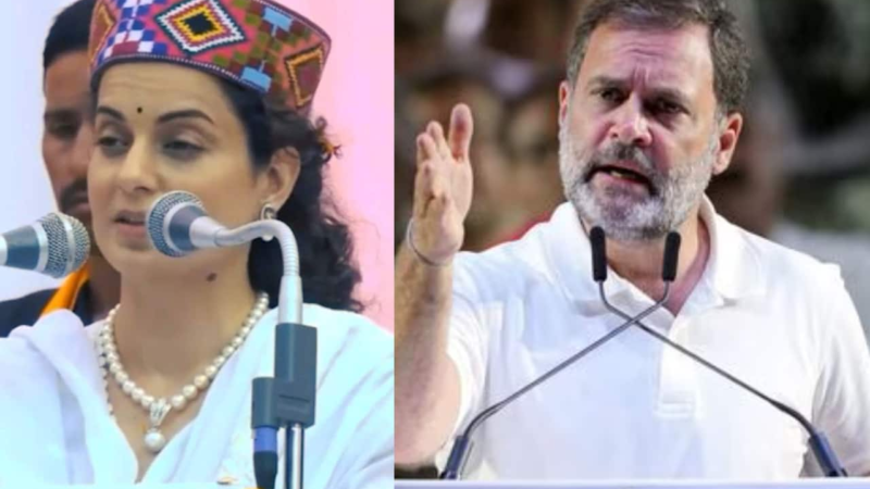Kangana Ranaut slams Rahul Gandhi again after latter’s comment on Shakti as she begins campaign in Mandi [Watch]