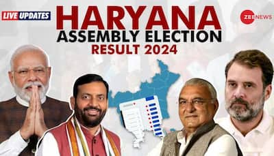 LIVE Updates | Haryana Assembly Election Results 2024: Litmus Test For BJP; Congress Confident