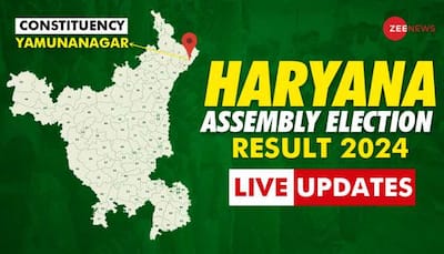 Yamunanagar  vidhan sabha chunav result 2024 live: Winner and losser candidate Ghanshyam Dass Arora vs Raman Tyagi total votes margin bjp congress eci Haryana Assembly election result