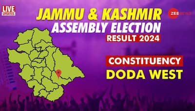 Doda West Vidhan Sabha Chunav Result 2024 Live: Winner and Losser Candidate Shakti Raj vs Abdul Majid Wani total votes margin bjp congress jknc eci Jammu Kashmir Assembly election result