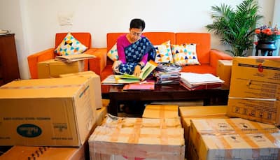 'AAP's New Drama': BJP As Delhi CM Atishi Shares Video Of Signing Files Amidst Cartons