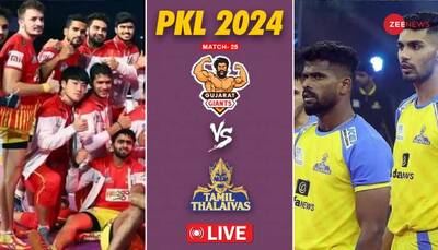 LIVE | Gujarat Giants vs Tamil Thalaivas PKL 2024 Live Score and Updates: GUJ Takes On TAM