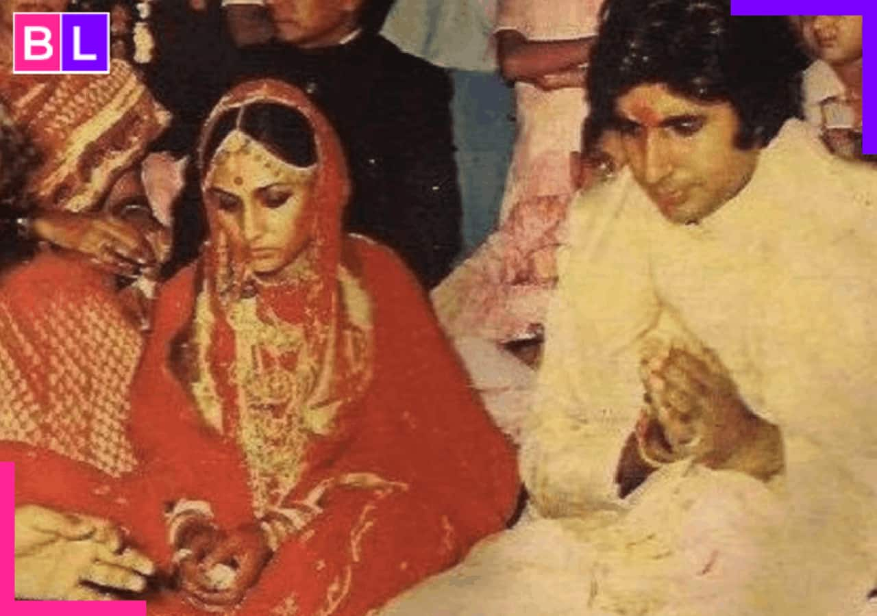 Amid Aishwarya Rai-Abhishek Bachchan’s divorce rumours, wedding card photo of Amitabh Bachchan-Jaya goes viral, see