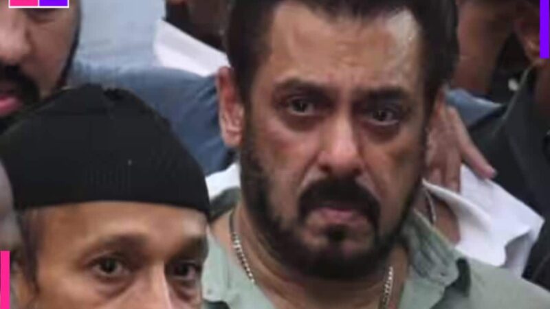 Salman Khan breaks down in tears after paying final tribute to Baba Siddique