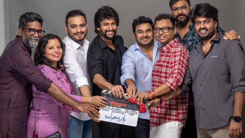 Nani, Odela, SLV Cinemas Film Launched In Style