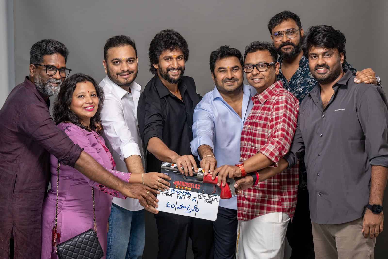 Nani, Odela, SLV Cinemas Film Launched In Style