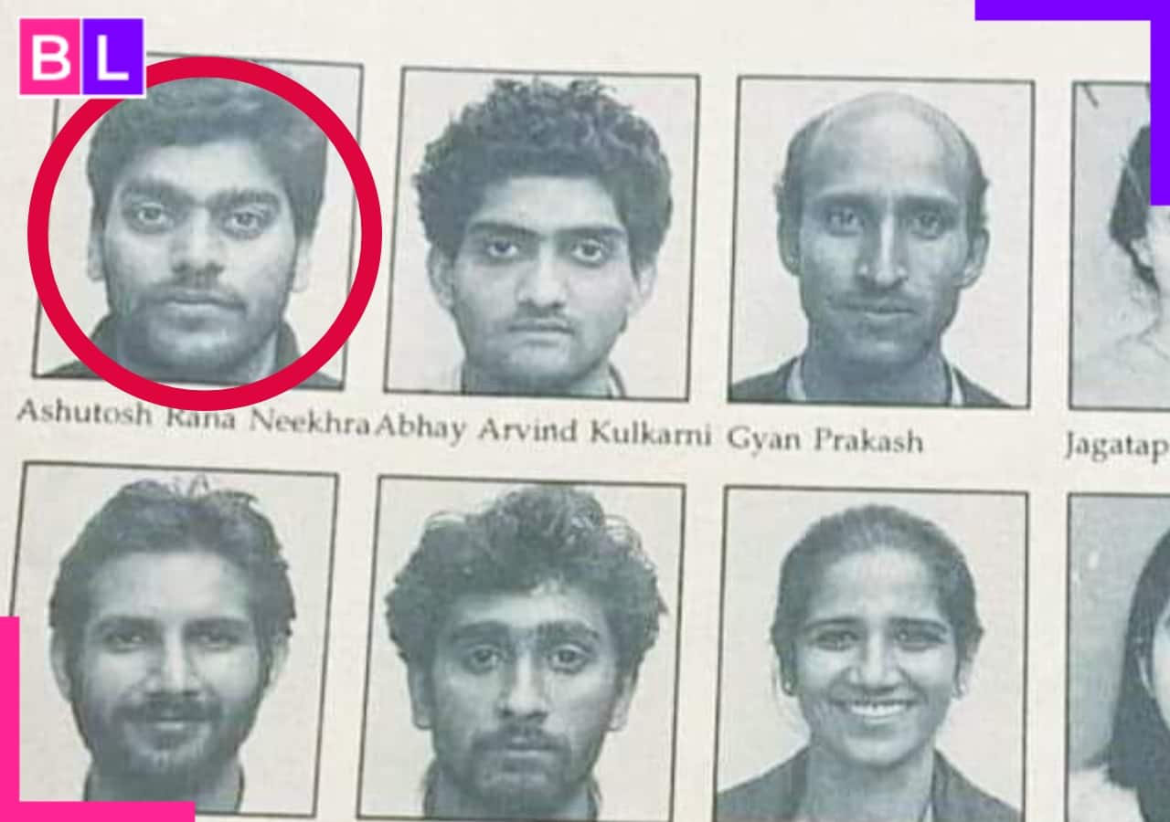 Leaked picture of 1994 NSD batch goes viral, no points for GUESSING Ashutosh Rana