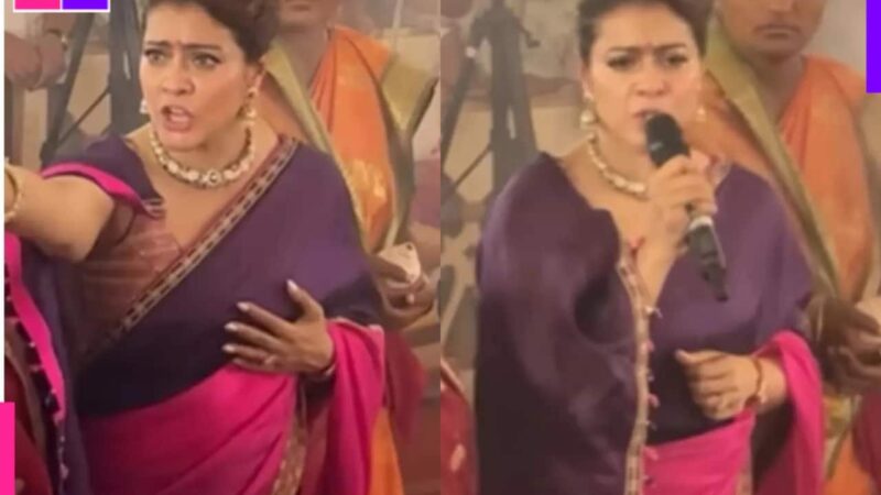 ‘Have some respect’: Kajol shouts at paps inside Durga puja pandal – Watch