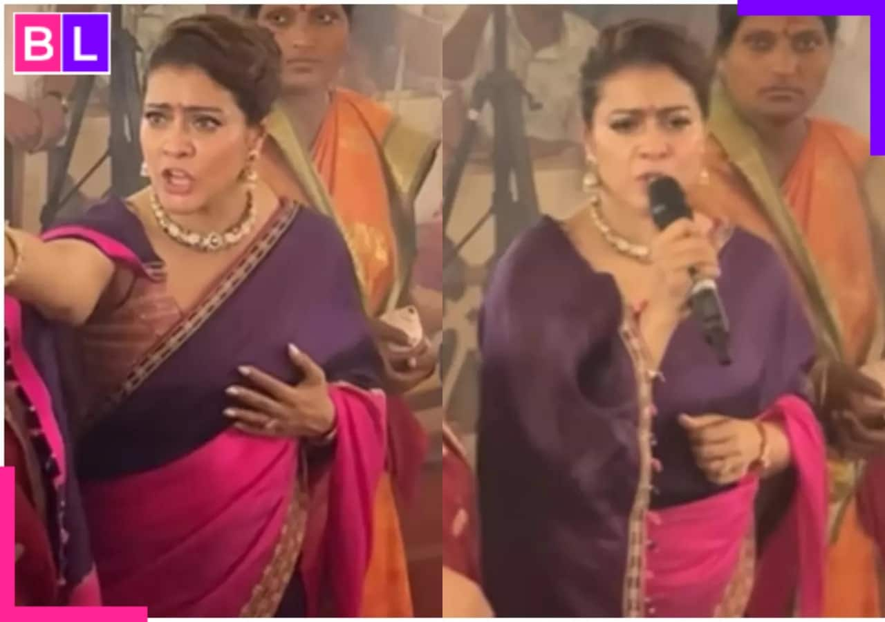 ‘Have some respect’: Kajol shouts at paps inside Durga puja pandal – Watch