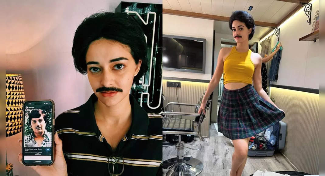 Ananya Panday unveils her Amol Palekar-inspired look in quirky BTS PICS from ‘CTRL’