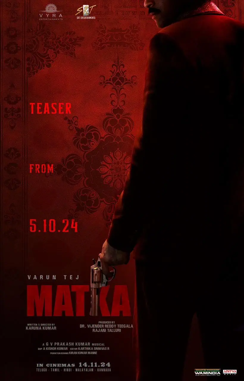 VT’s Matka Teaser In An Old Theatre