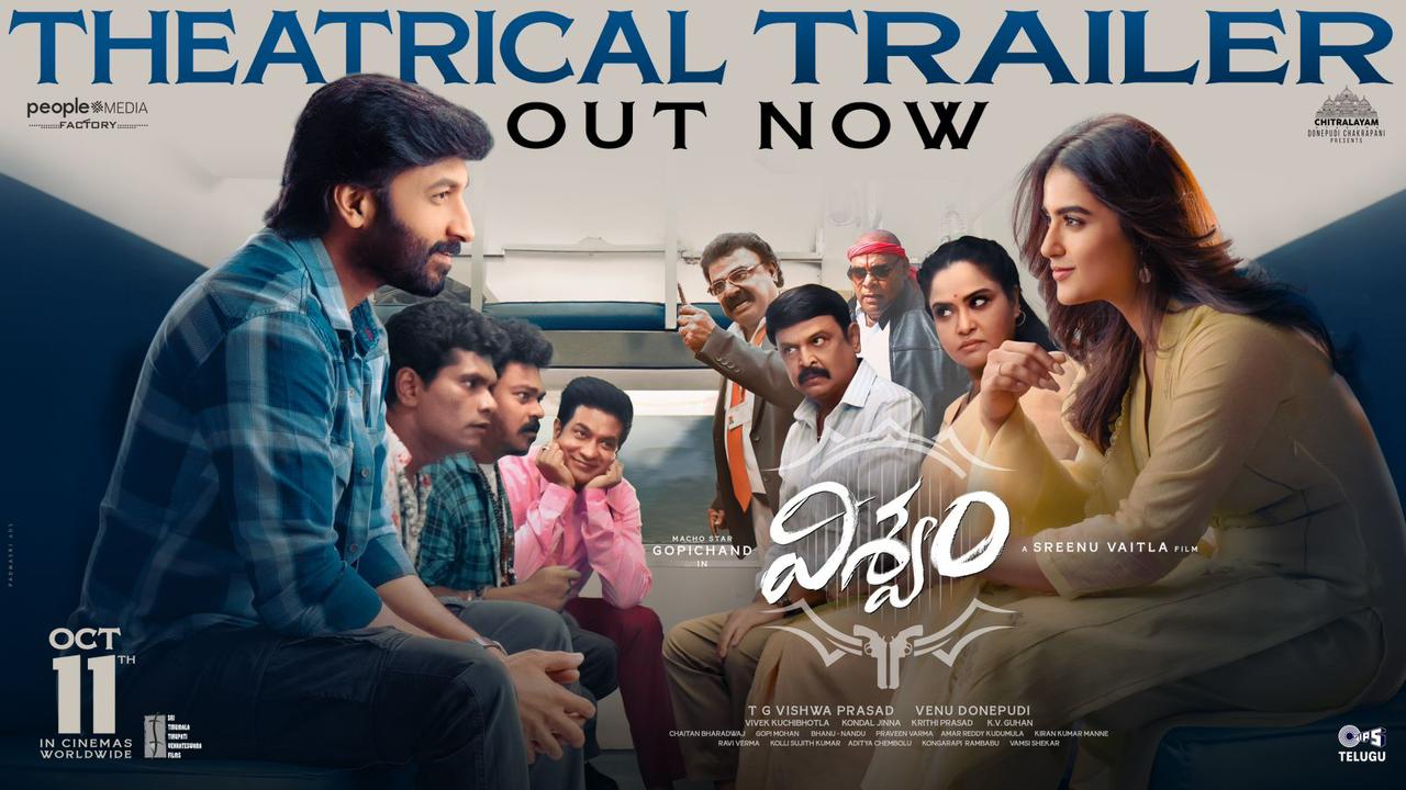 Gopichand’s Viswam Trailer: A Complete Package