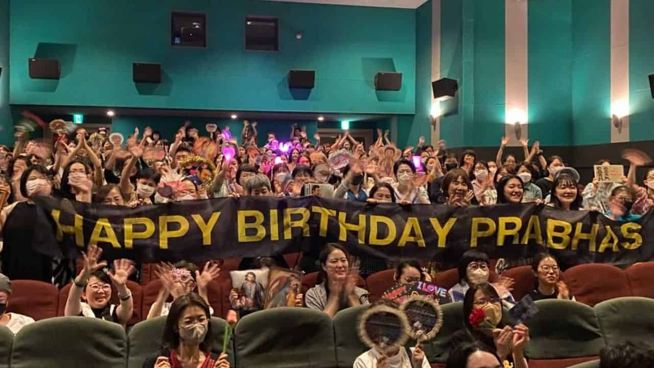 Prabhas B’day: Tokyo Fans sends Advance wishes