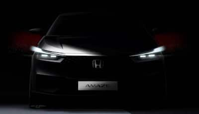 All-New 3rd Gen Honda Amaze Is Here: 1st Teaser Image Out