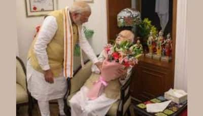 PM Modi Meets L K Advani On 97th Birthday, Praises His Role In Nation's Development