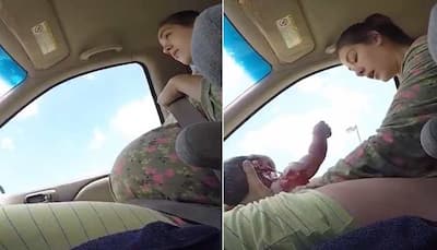 Viral Video: Woman Gives Birth to 4.5KG Baby In Car On Way To Hospital – Watch