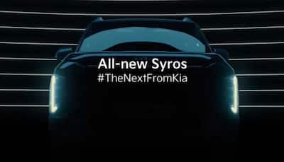 Kia Syros Teased With Panoramic Sunroof: Key Highlights Revealed