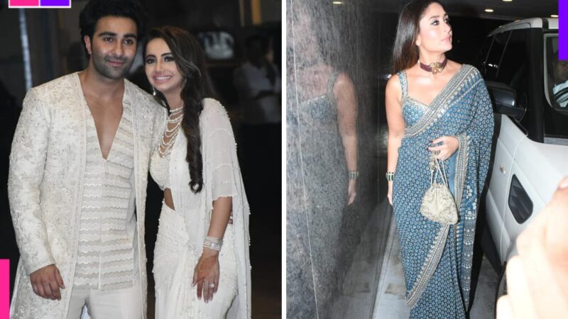 Ranbir Kapoor’s brother Aadar Jain gets rokafied with girlfriend; Kareena, Karisma in attendance