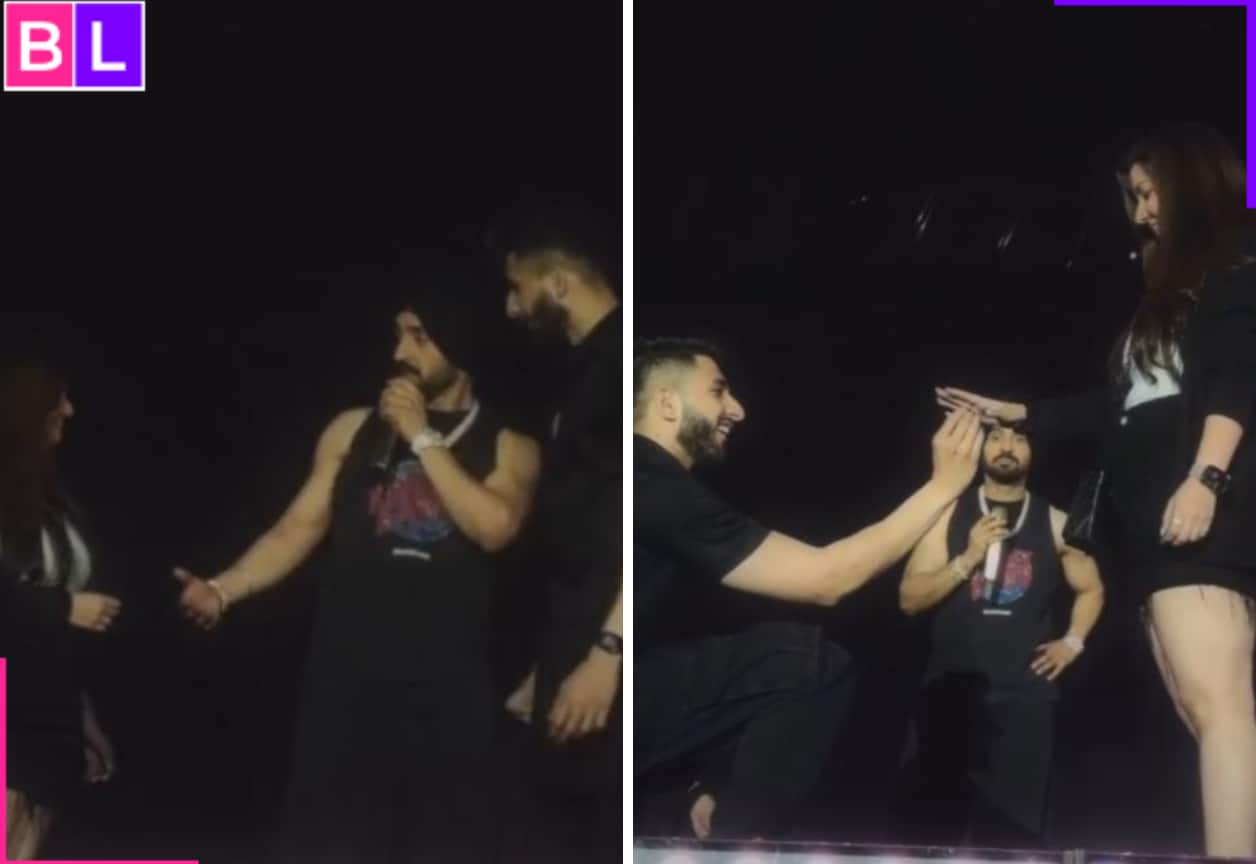 Diljit Dosanjh’s reaction after a man proposes to his girlfriend on stage during Pune concert goes viral [Watch]