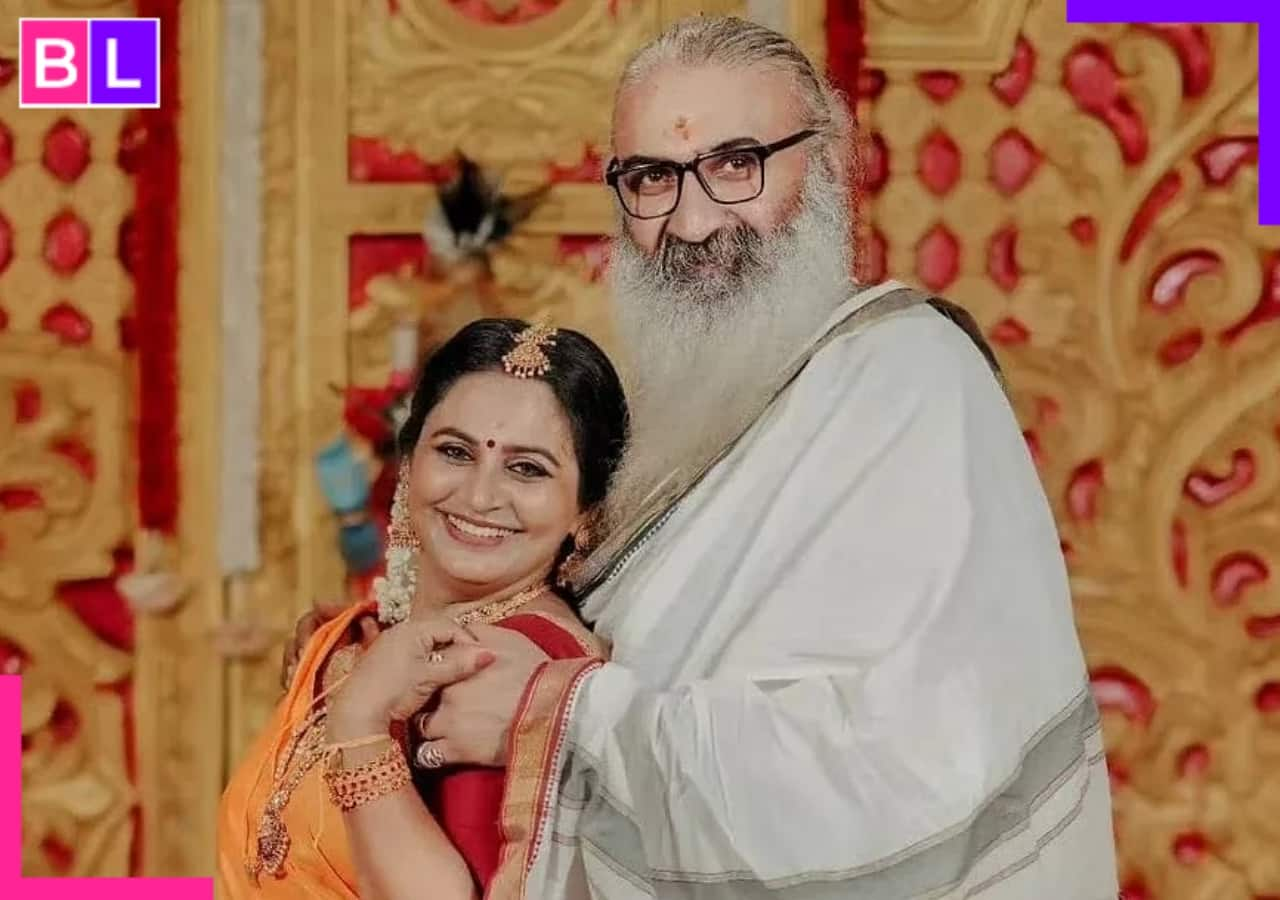 THIS 38 year old TV actress marries 49 years old spiritual guru, wedding pictures go VIRAL