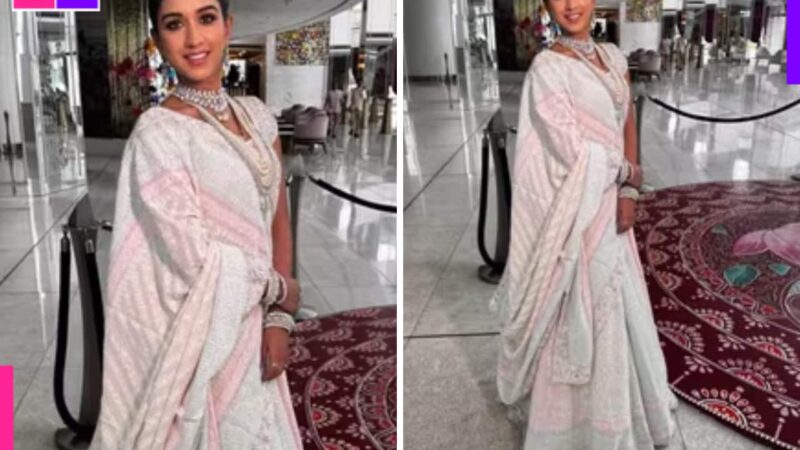 Radhika Merchant brings fairytales to life in a pastel lehenga, proves why she is a fashionista