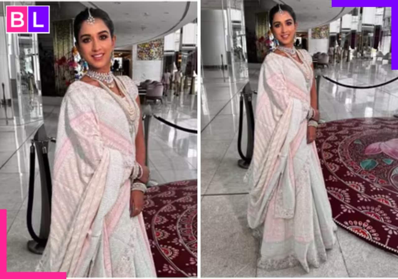 Radhika Merchant brings fairytales to life in a pastel lehenga, proves why she is a fashionista