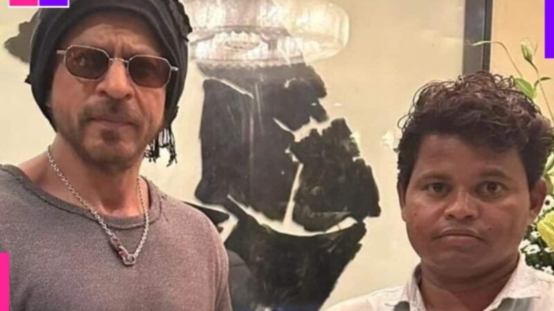 Shah Rukh Khan meets a fan who stayed outside Mannat for 95 days, check his reaction