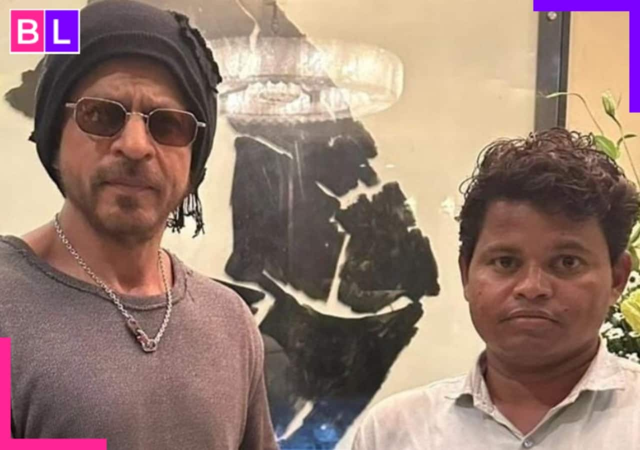 Shah Rukh Khan meets a fan who stayed outside Mannat for 95 days, check his reaction