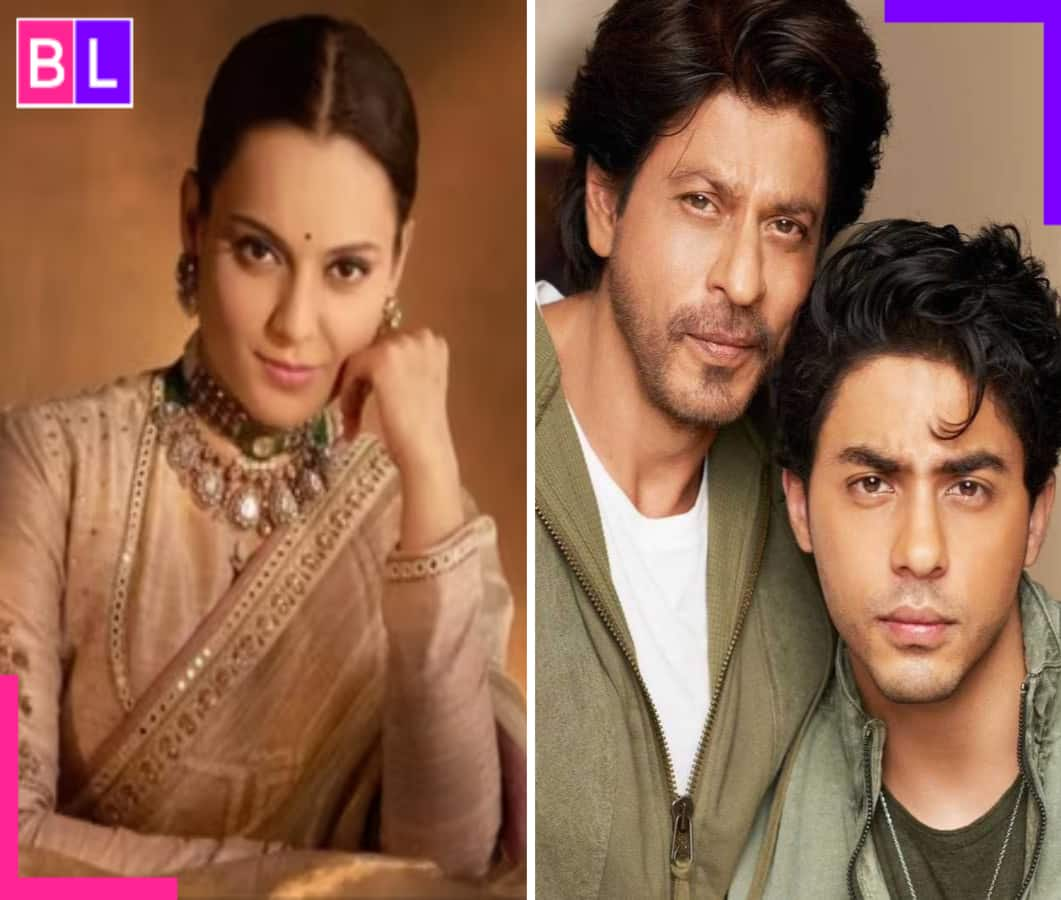 Kangana Ranaut mocks Shah Rukh Khan’s son Aryan Khan for making his debut as director says ‘Film families’ kids are…’