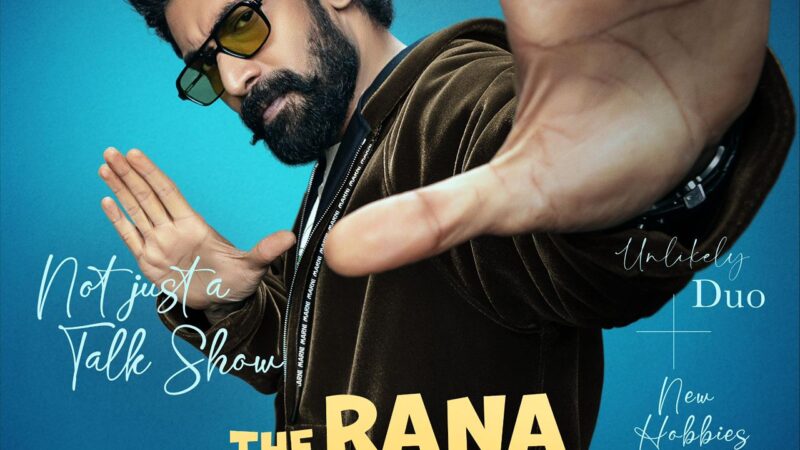 The Rana Daggubati Show on Prime Video – Streaming from November 23