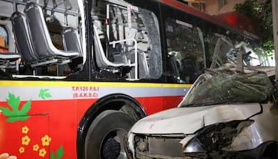 Kurla BEST Bus Crash: On-Board Camera Footage Shows Driver Collected Backpacks After Accident