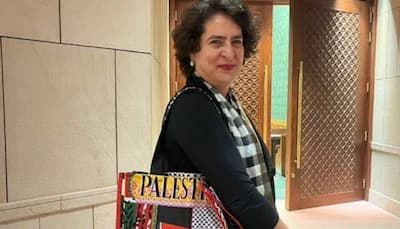 Political Storm Brews Over Priyanka Gandhi's 'Palestine' Bag, BJP MP Reacts