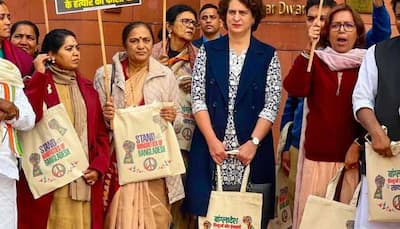 After ‘Palestine’, Now Priyanka Gandhi Carries ‘Bangladesh’ Bag In Parliament