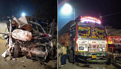 Six Members Of A Family Killed As Car Rams Into Truck In UP’s Shahjahanpur