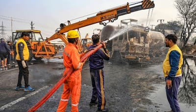 Jaipur Tanker Collision: Death Toll Reaches 14; What Caused Massive Fire On Bhankrota Ajmer Highway?