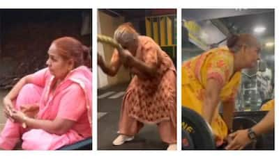 ‘Yeh Umar Me Kaun Gym Jata Hai?’: 70 Years Old Woman Does 120 Kg Leg Press And Lift Weights In Gym, After Back Injury; Watch