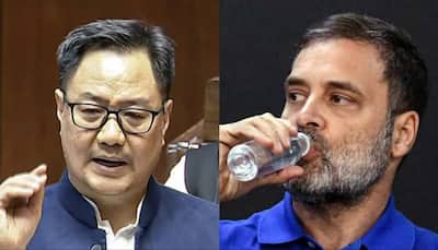 'Incorrigible, Not Going To Improve': Kiren Rijiju Slams Rahul Gandhi For Ruckus In Parliament