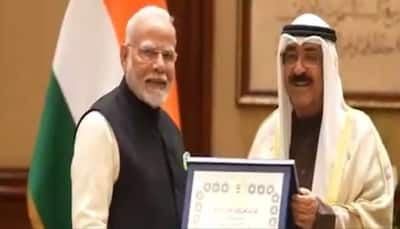 Modi In Kuwait: PM Honoured With Gulf Country's Highest Honour, 'The Order Of Mubarak Al Kabeer'