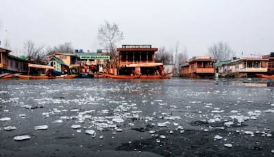 J&K: Srinagar Shivers As Temperature Drop To Minus 7 Degrees, Dal Lake Freezes