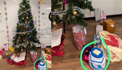 Secret Santa Goals: Indian Employee Gifts Tub Of Dahi, Internet Can’t Stop Laughing On Viral Pic