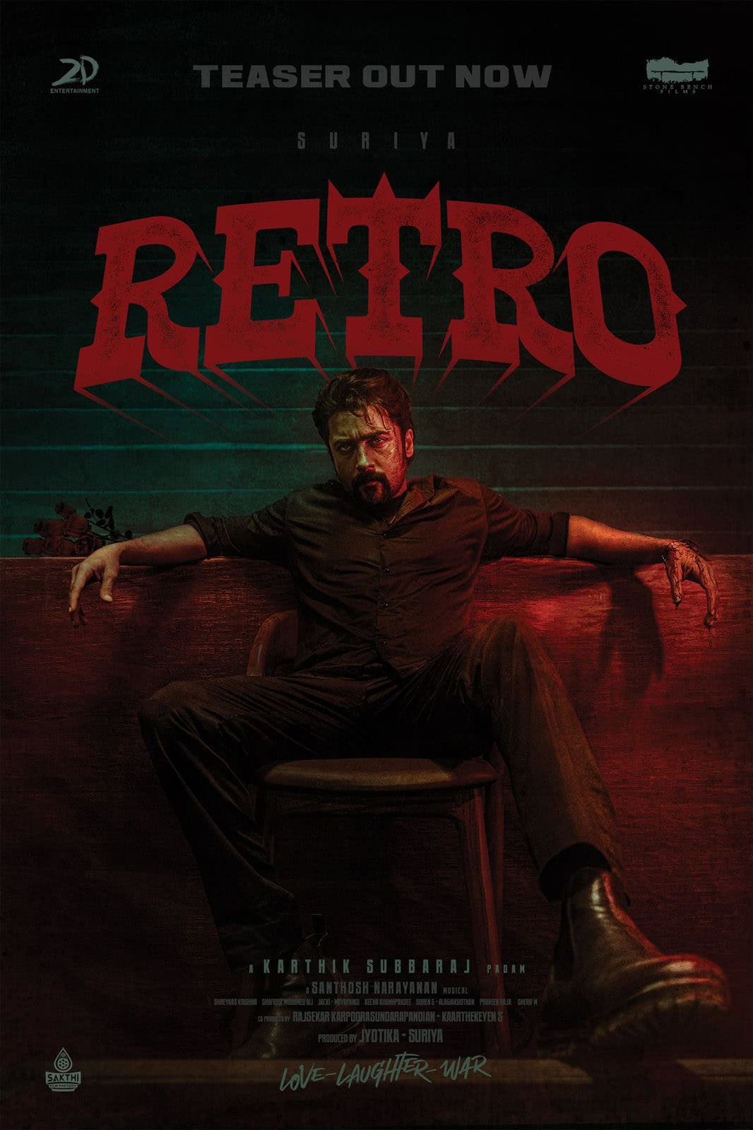 Suriya’s Retro Teaser: Bloodshed & Romance