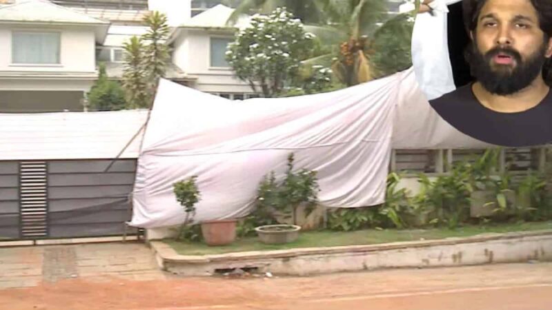 White Paradhas Outside Allu Arjun’s House: What’s Up?