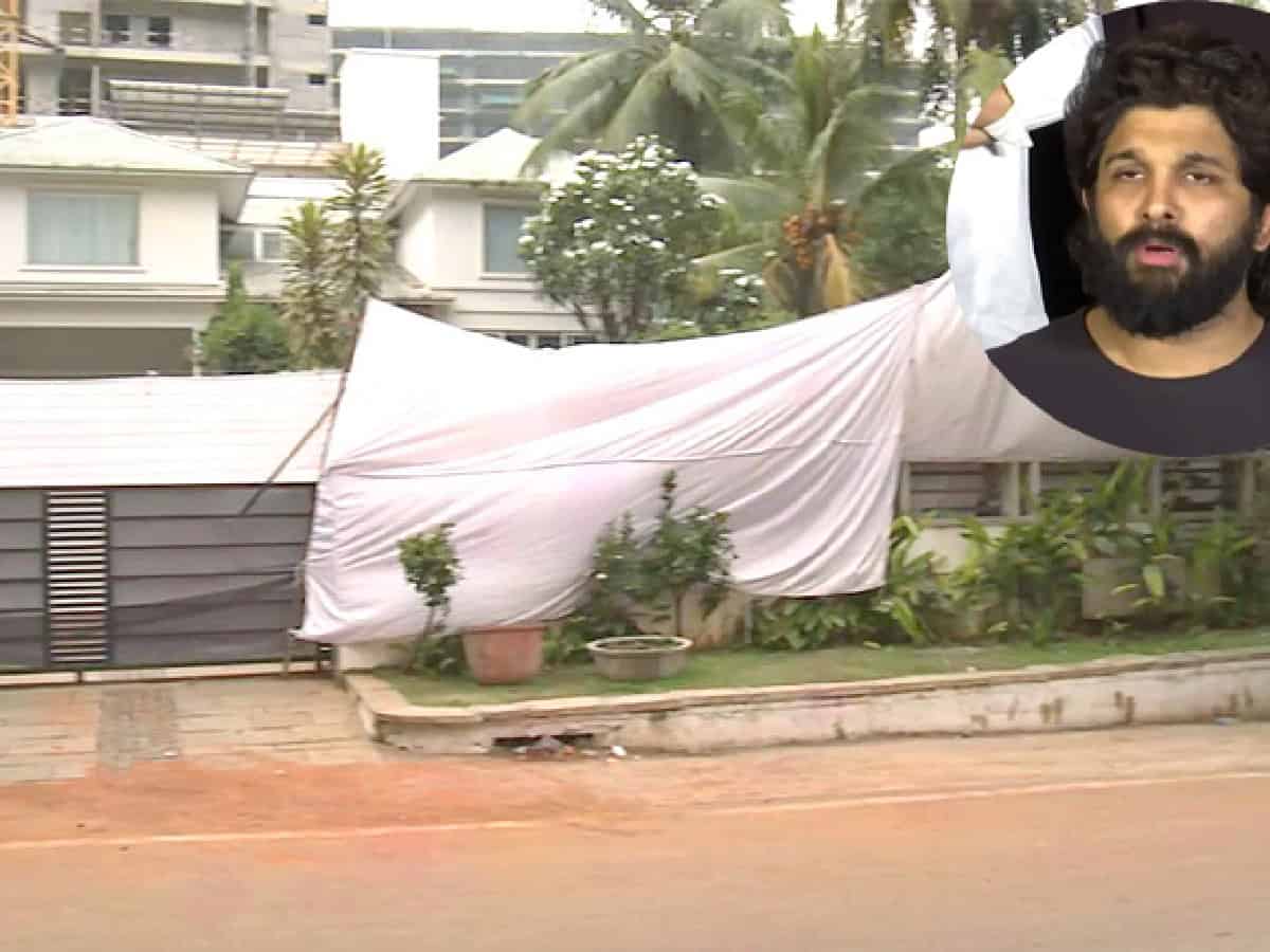 White Paradhas Outside Allu Arjun’s House: What’s Up?