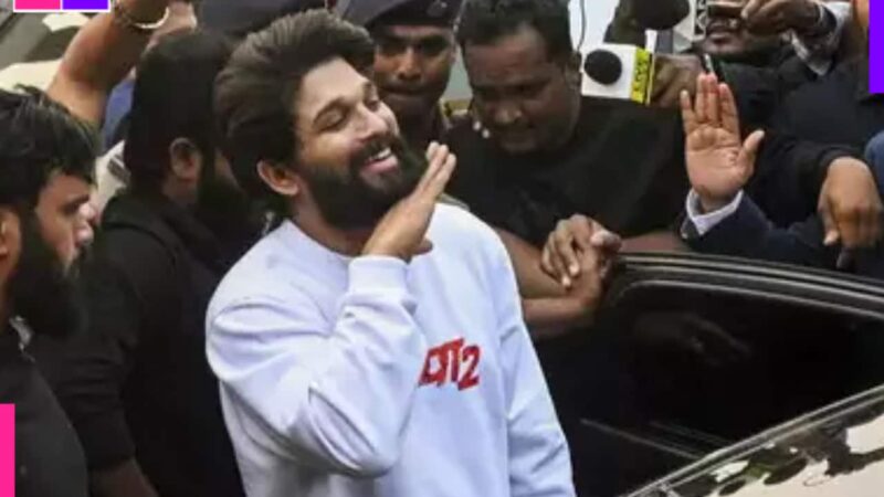 Allu Arjun records statement at Hyderabad police station in Pushpa 2 stampede case, fans reacts