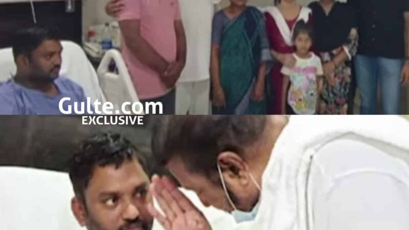 Pic Talk: Mohan Babu Visits Injured TV9 Journalist Ranjith After Attack