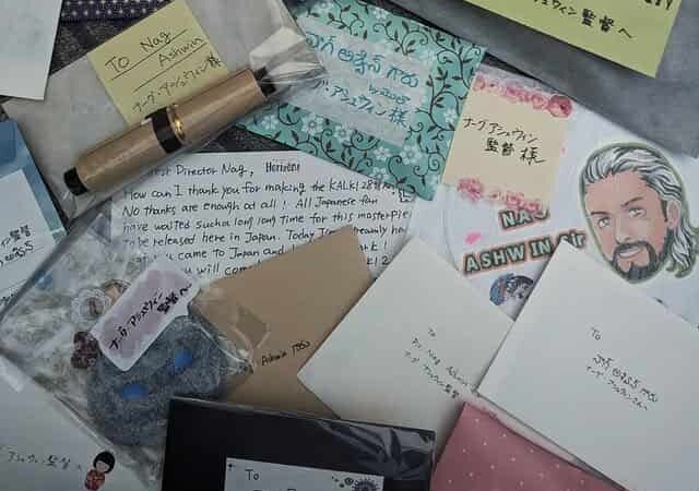 Letters, Love, and Luxe: Japan Fans Wow Nag Ashwin!