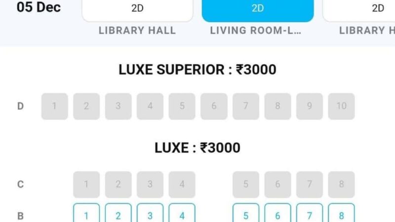 Luxury Screenings of Pushpa 2 Costs You Rs 3000