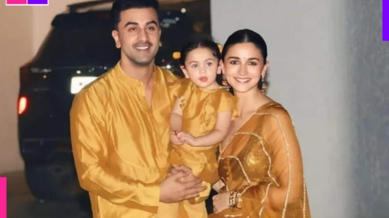 Alia Bhatt’s ‘bits of here and there’ have Ranbir Kapoor flaunting daughter Raha’s name; See photos